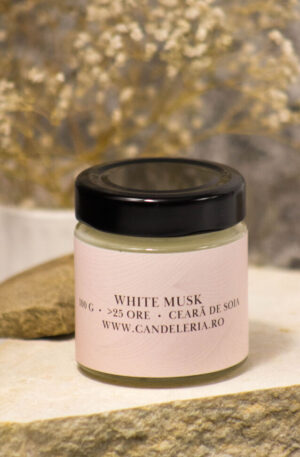 White musk - la borcan
